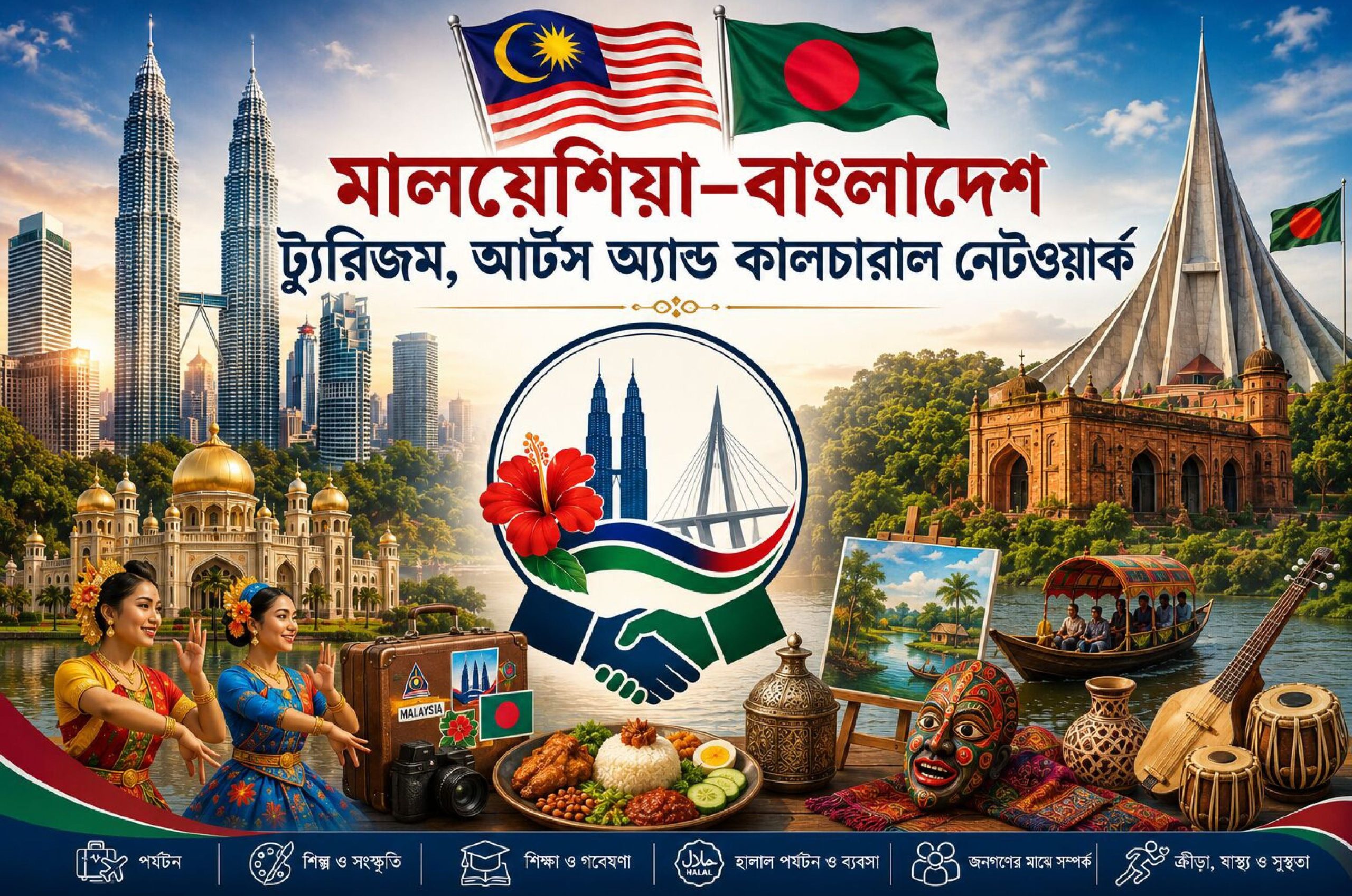 মালয়েশিয়া–বাংলাদেশ ট্যুরিজম, আর্টস অ্যান্ড কালচারাল নেটওয়ার্ক (MBTACN) গঠিত